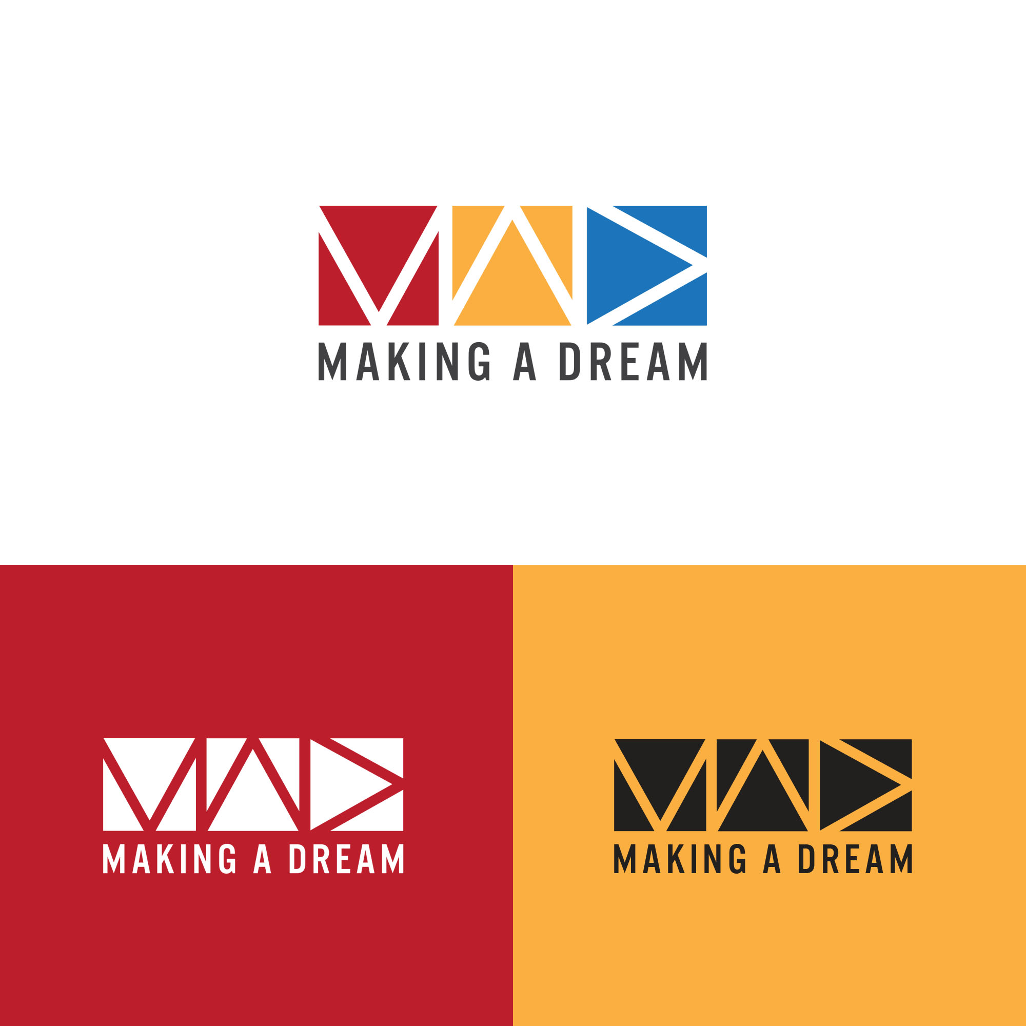 Logo Design by simple mind for M.A.D Making A Dream LTD | Design #24923330