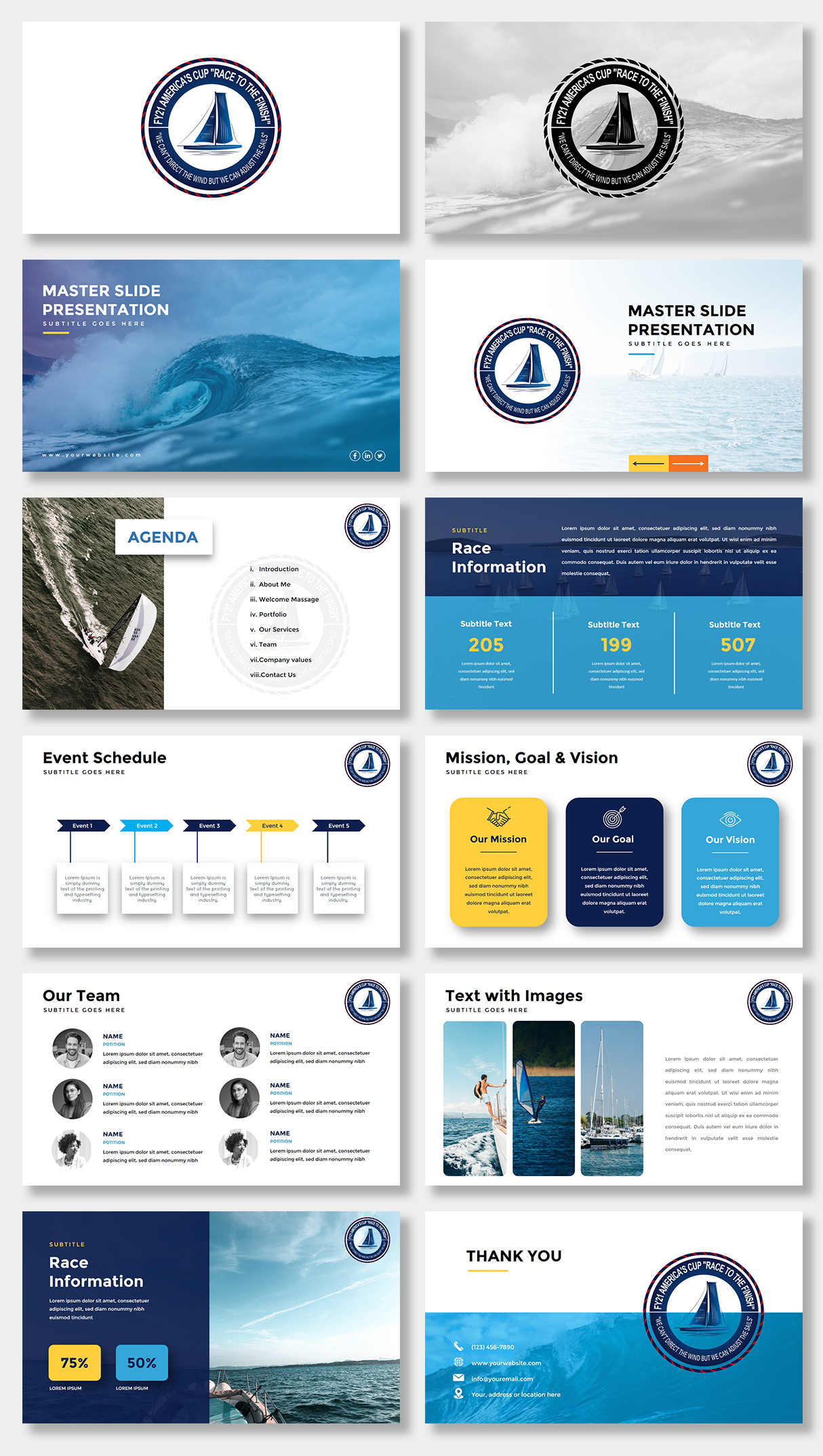PowerPoint Design by Luvinda for this project | Design #24934628