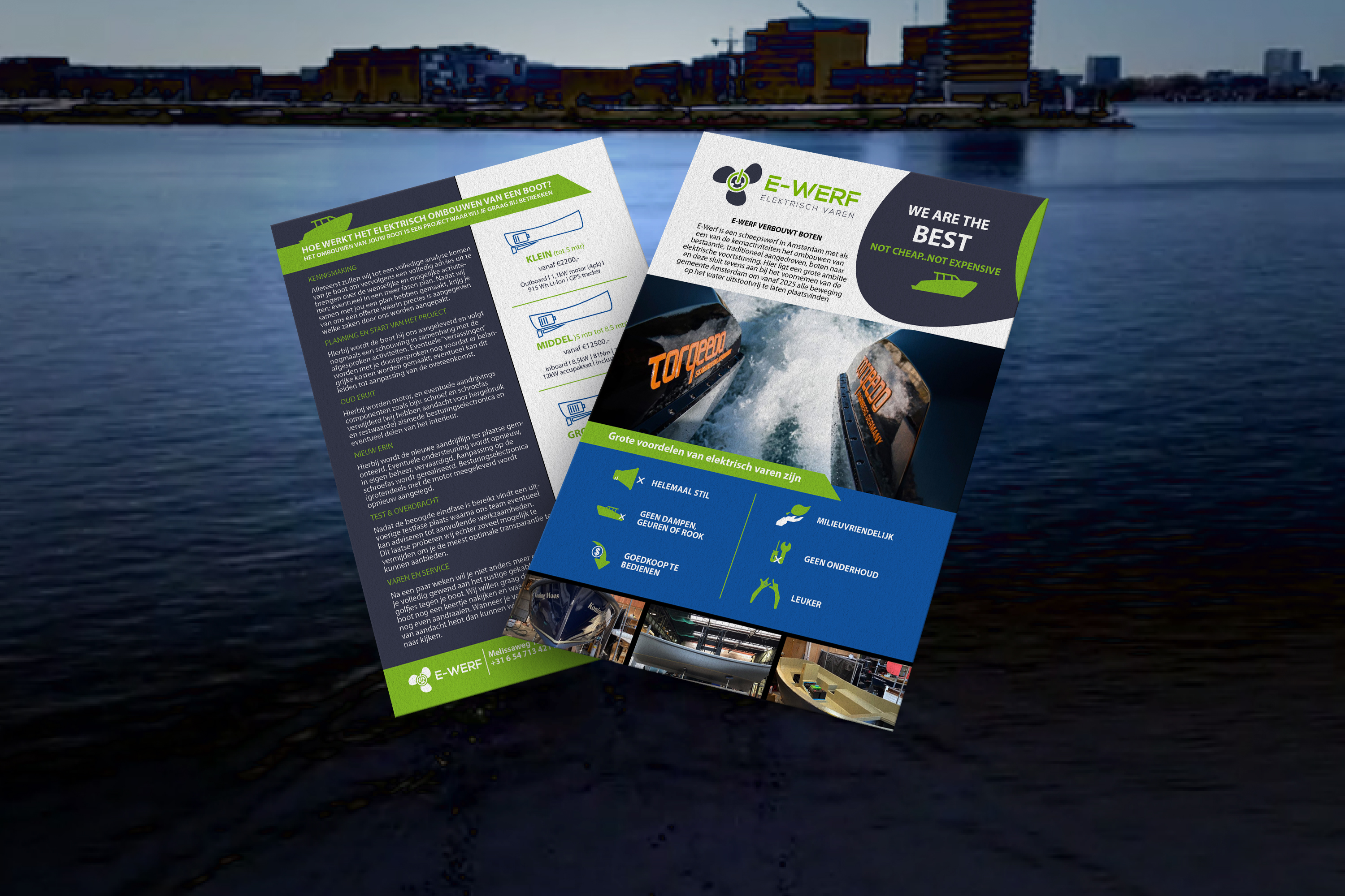 Diseño de Flyer por HariKiranIsukapalli para Amsterdam Jachtbouw | Diseño #24924712