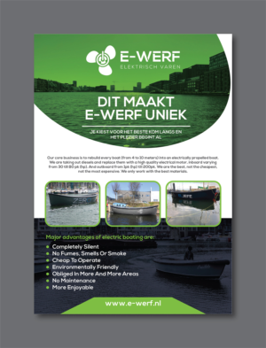 Flyer Design by Deziners Zone for Amsterdam Jachtbouw | Design: #24926006