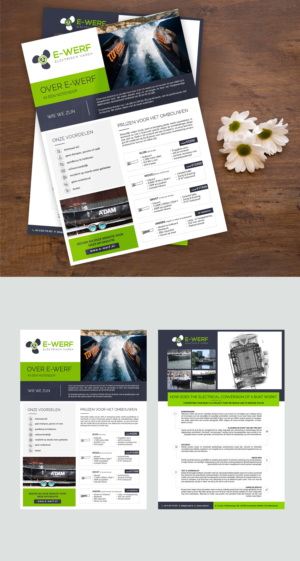 Company Flyer for Electric boating company | Flyer Design by Deepak_9_Malhotra