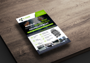 Flyer Design by ecorokerz for Amsterdam Jachtbouw | Design: #24921404