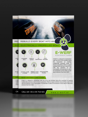 Company Flyer for Electric boating company | Diseño de Flyer por n214008