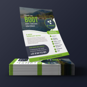 Diseño de Flyer por DhirajP para Amsterdam Jachtbouw | Diseño #24924641