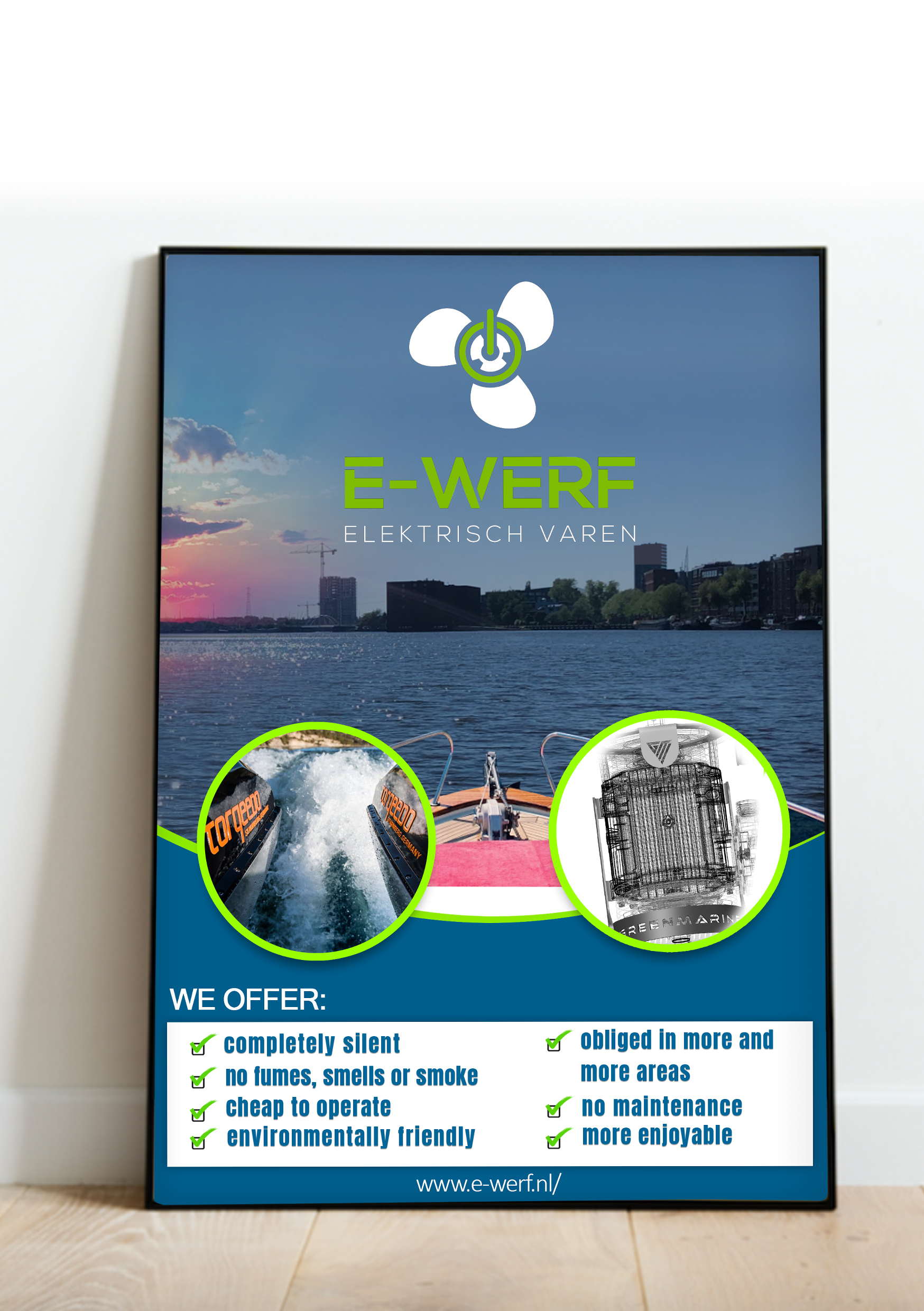 Flyer Design by Sam_Campaner for Amsterdam Jachtbouw | Design #24920952