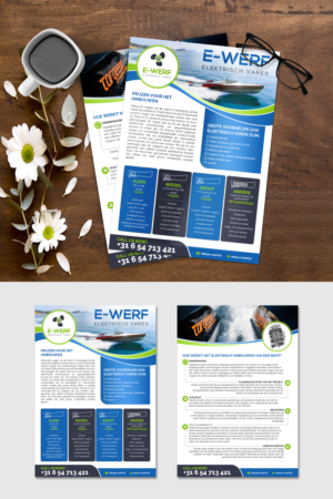 Company Flyer for Electric boating company | Diseño de Flyer por ZeneFashions