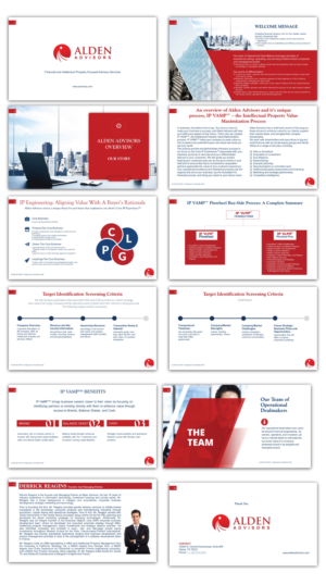 PowerPoint Design by Michael Oyugi for Alden Advisors | Design #25016584