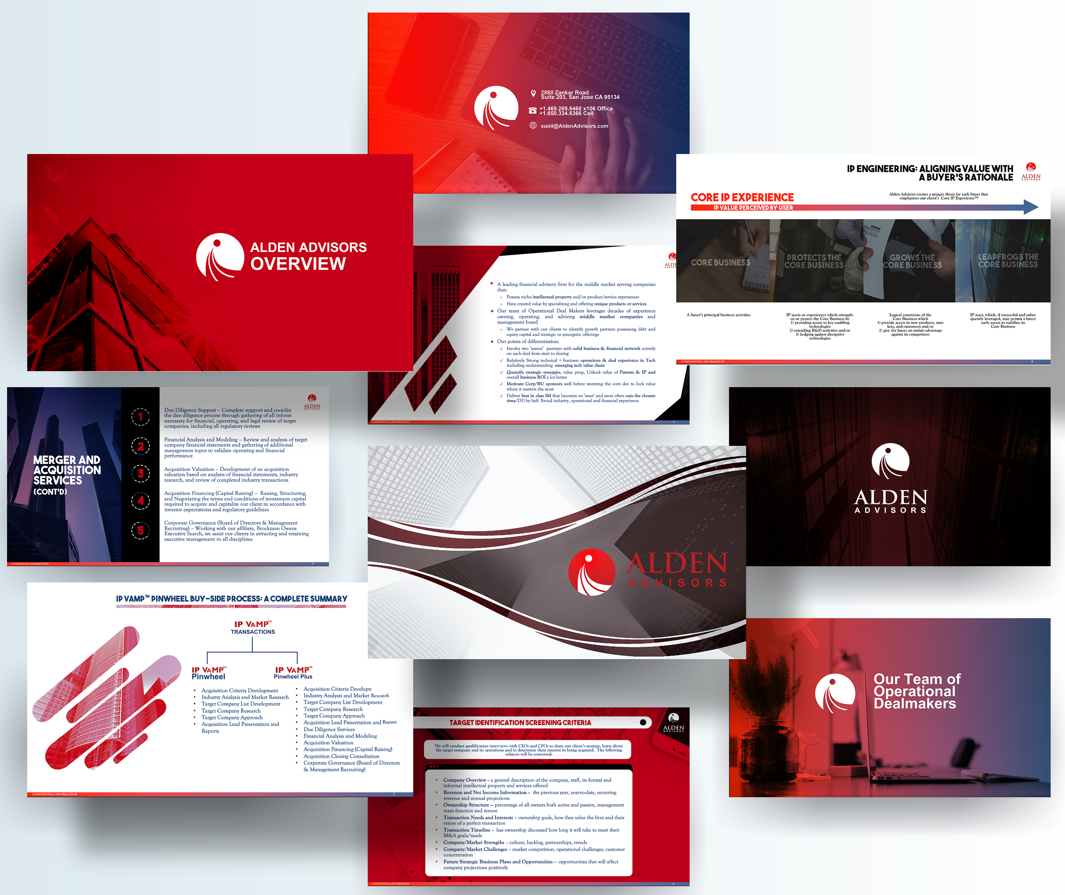 Diseño de PowerPoint por Mark Alen para Alden Advisors | Diseño #24964585