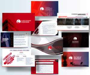 PowerPoint Design by Mark Alen for Alden Advisors | Design: #24964585