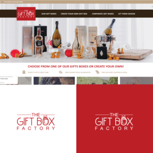The Gift Box Factory | Logo Design by sankar999