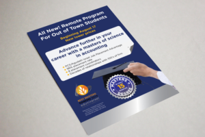 Out of town New Masters of  Accounting  | Diseño de Flyer por PAS-CREATIVE