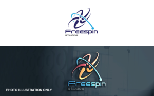Freespin Studios | Logo Design by MT
