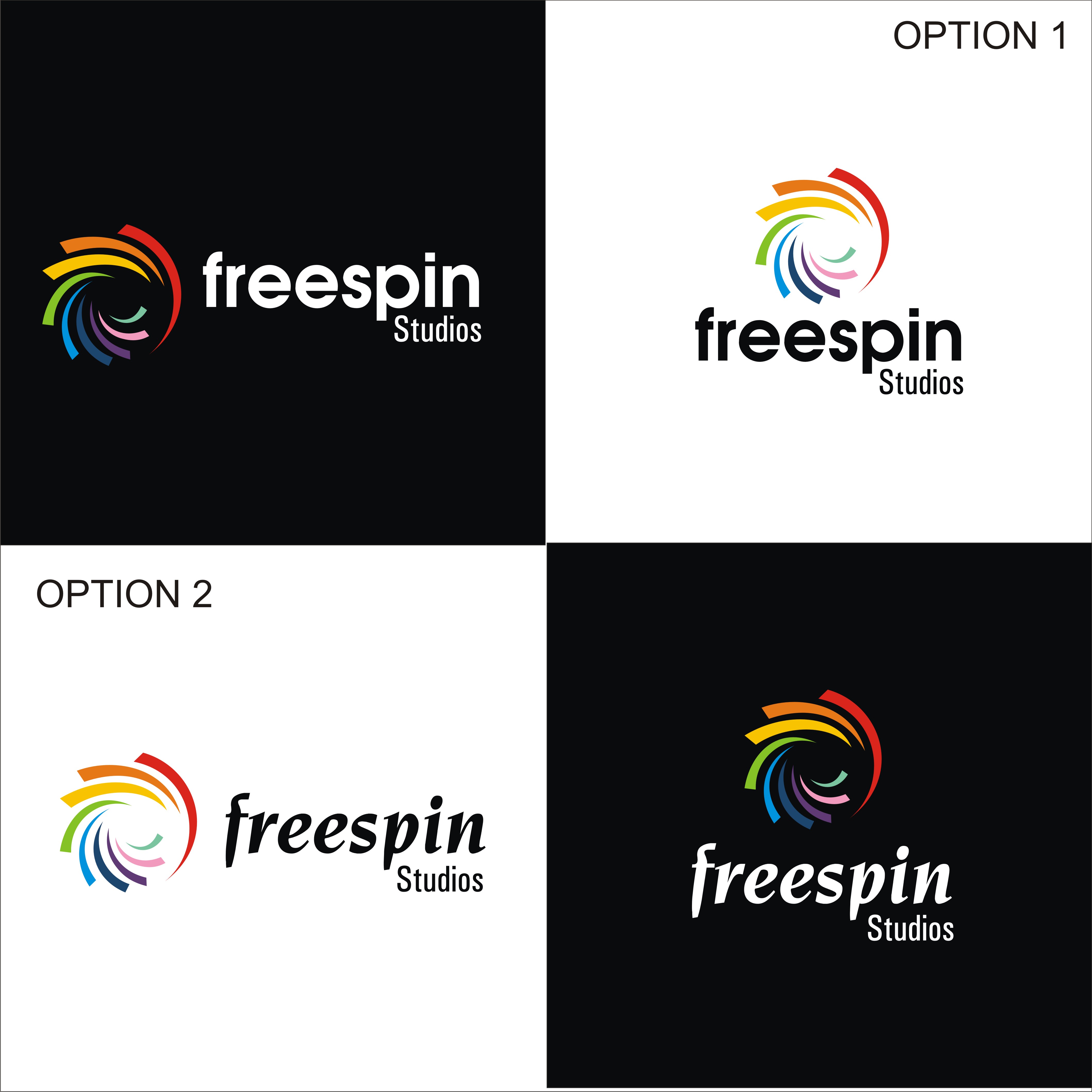 Logo Design by warkaddarshan 2 for Freespin Studios | Design #25024560