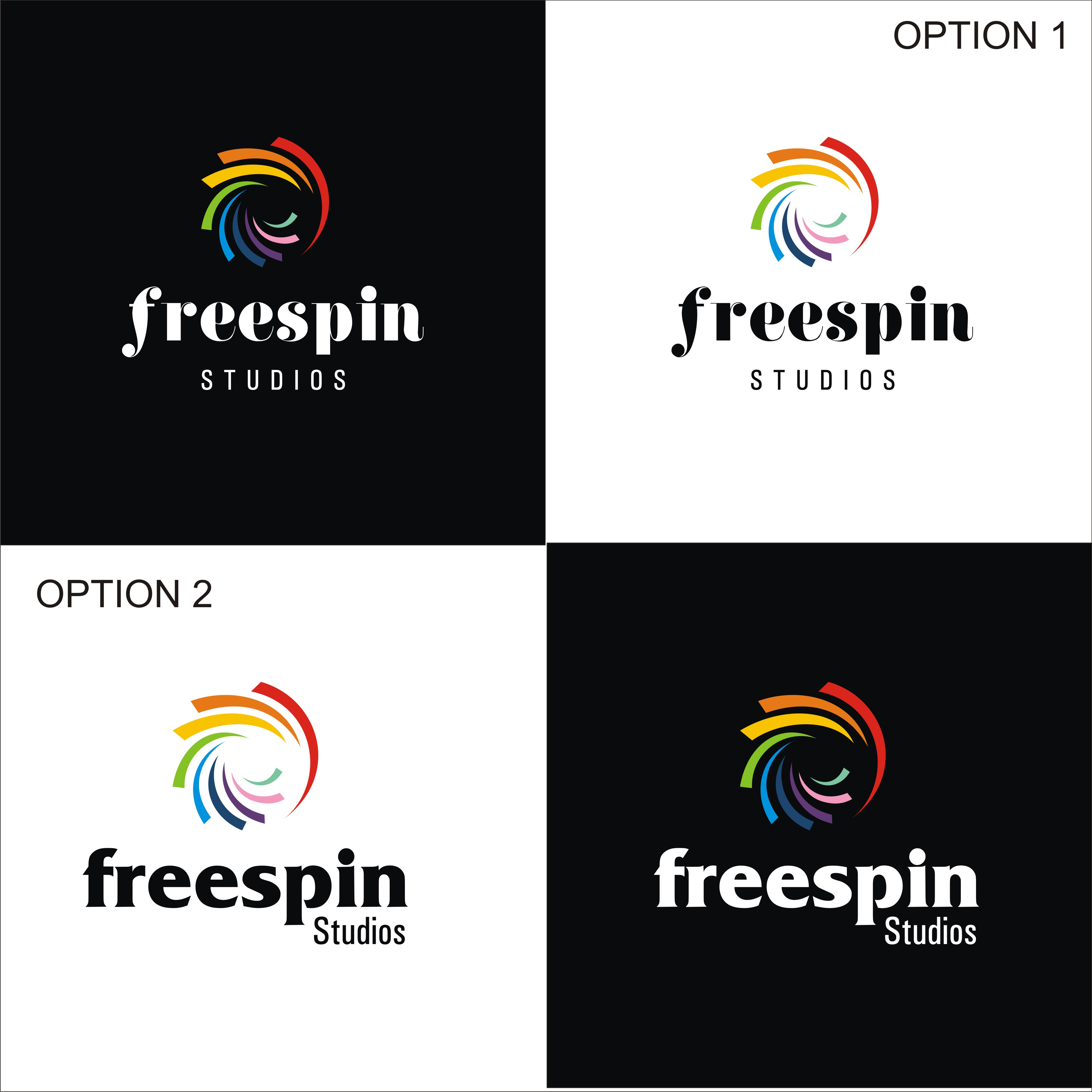 Logo Design by warkaddarshan 2 for Freespin Studios | Design #25024596