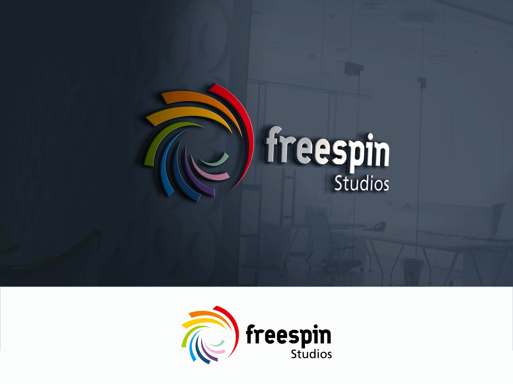 Logo Design by warkaddarshan 2 for Freespin Studios | Design #25028525