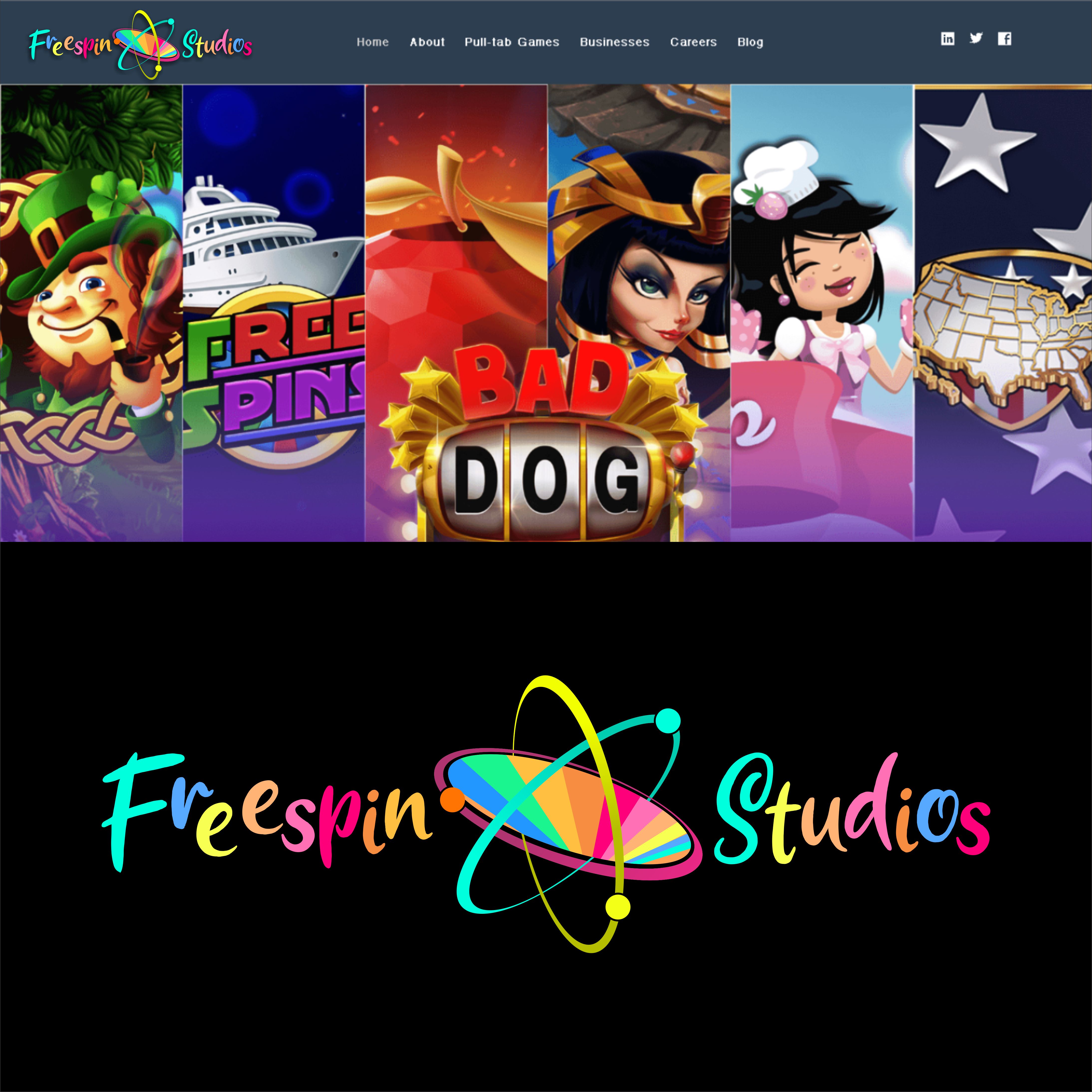 Diseño de Logo por Viky n You para Freespin Studios | Diseño #24942736