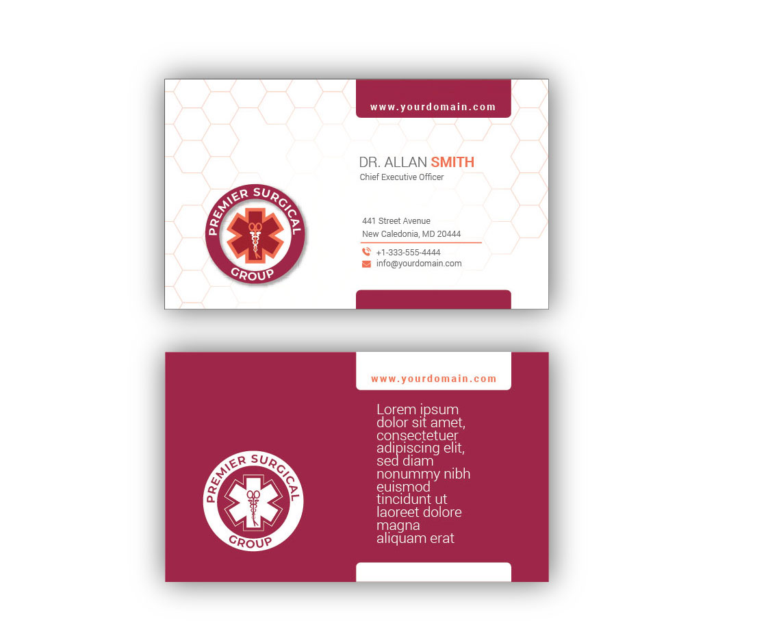 Graphic Design by Michael Oyugi for Premier Surgical Corporation | Design #24976558