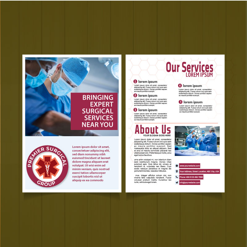 Graphic Design by Michael Oyugi for Premier Surgical Corporation | Design #24976866