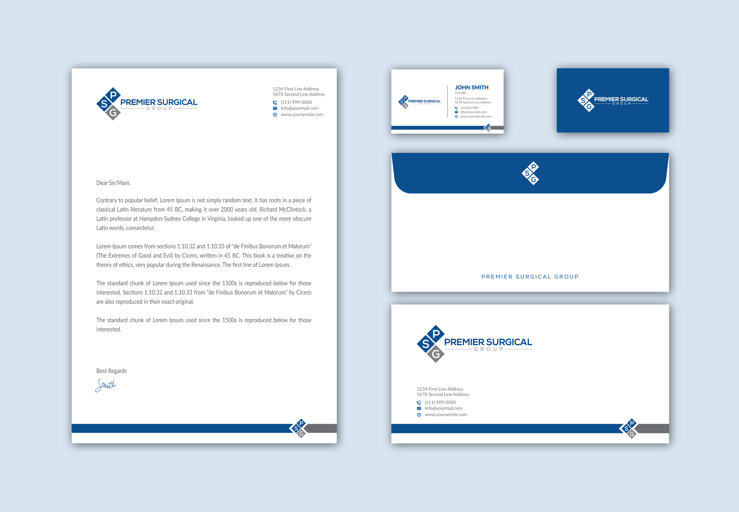Diseño Gráfico por Musa. A para Premier Surgical Corporation | Diseño #24986331