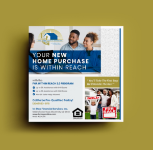 Within Reach Program (8 x 8) to be posted on Facebook, Twitter & Instagram | Flyer Design by JK18