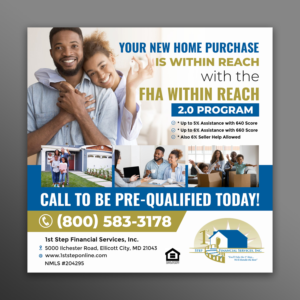 Within Reach Program (8 x 8) to be posted on Facebook, Twitter & Instagram | Flyer-Design von ecorokerz