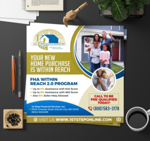 Within Reach Program (8 x 8) to be posted on Facebook, Twitter & Instagram | Flyer-Design von SAI DESIGNS