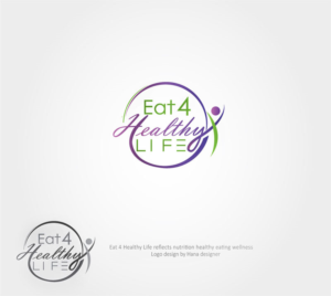 Eat 4 Healthy Life | Logo Design by Hana