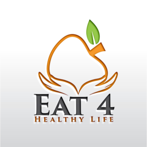 Eat 4 Healthy Life | Logo Design by Jennifer Jane