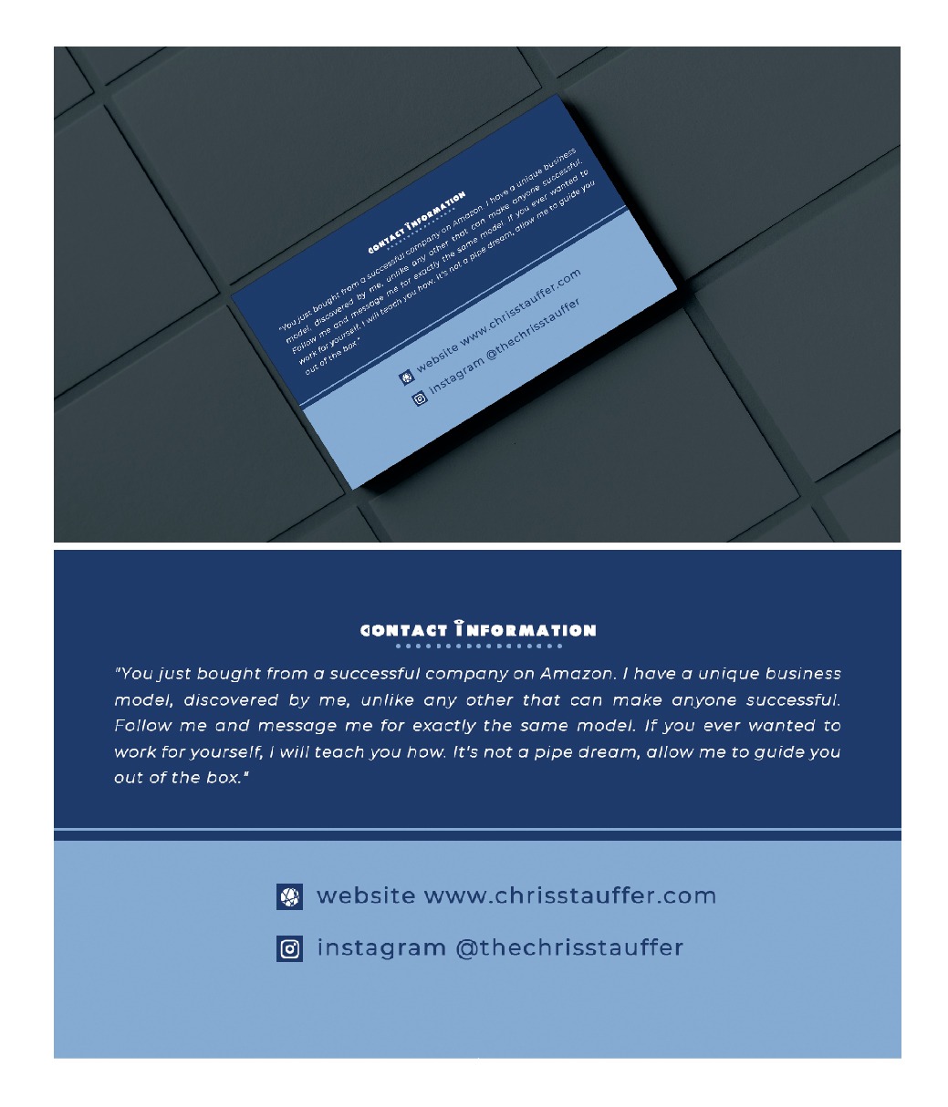 Business Card Design by nineartworkz for this project | Design #24930291