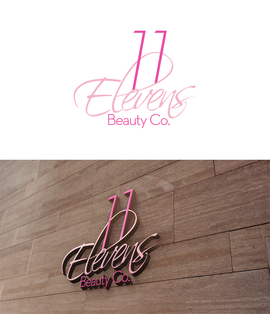 Logo Design by trufya for Elevens Beauty Co | Design #24938094