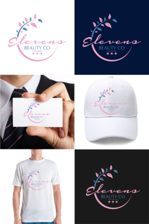 Logo Design by fly  design for Elevens Beauty Co | Design: #24930769