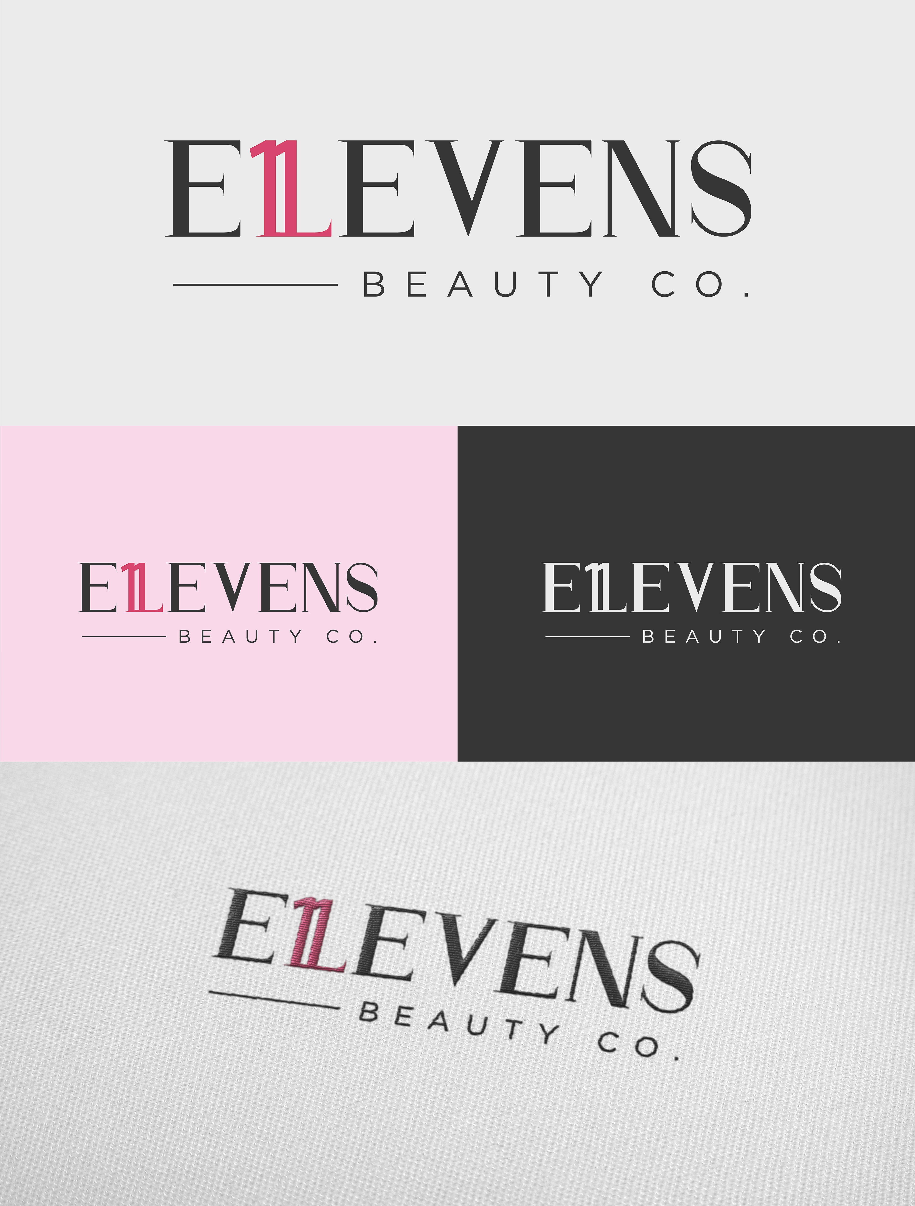 Logo Design by Roland Alayon for Elevens Beauty Co | Design #24930832