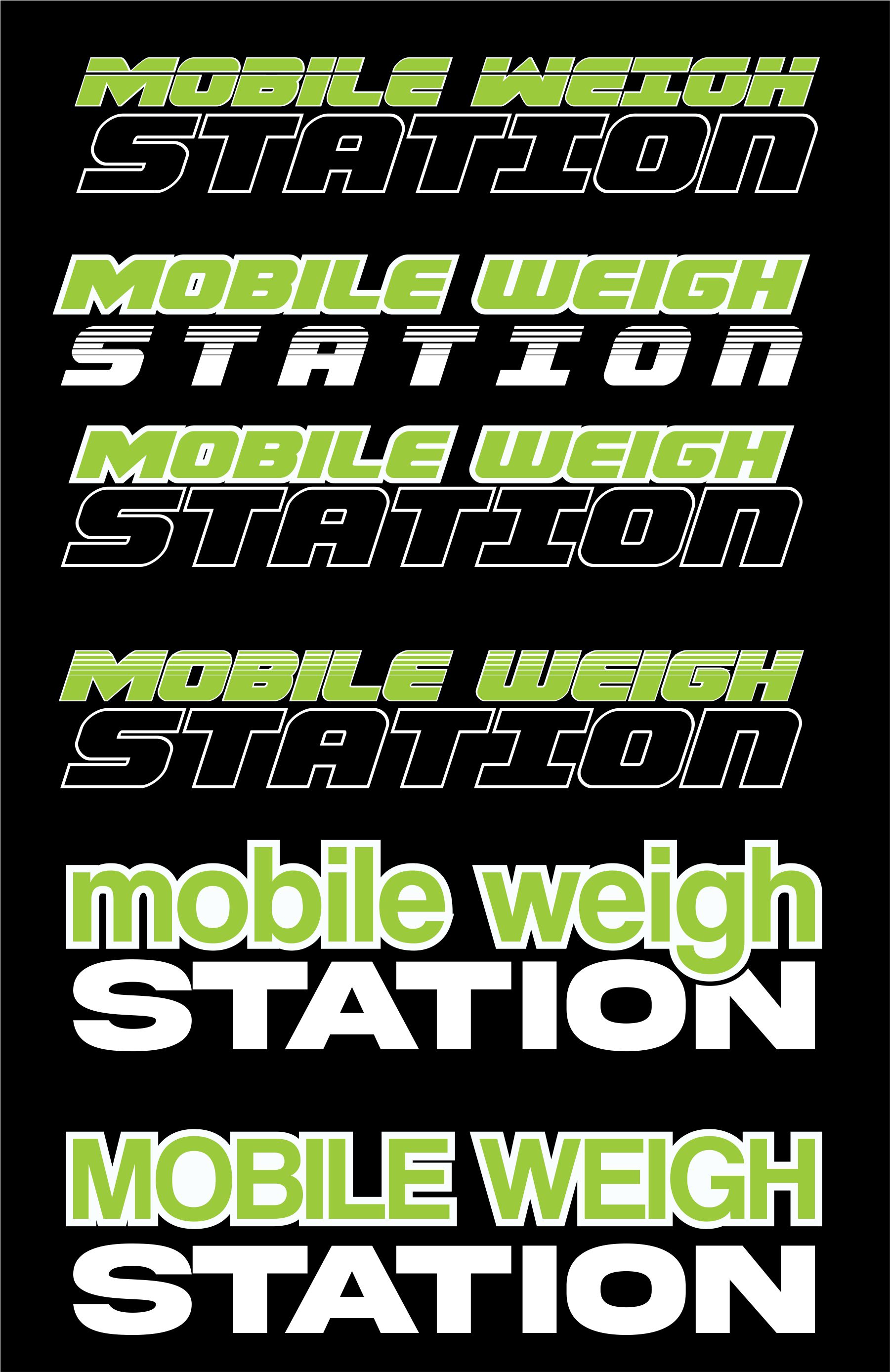 Logo Design by niwrek30484 for Mobile Weigh Station | Design #24946487