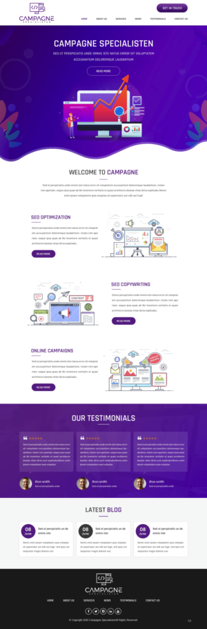 Diseño Web por pb para WAM | Diseño: #24934377