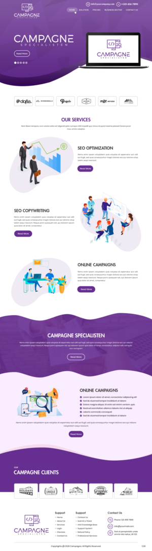 Diseño Web por pb para WAM | Diseño: #24934378