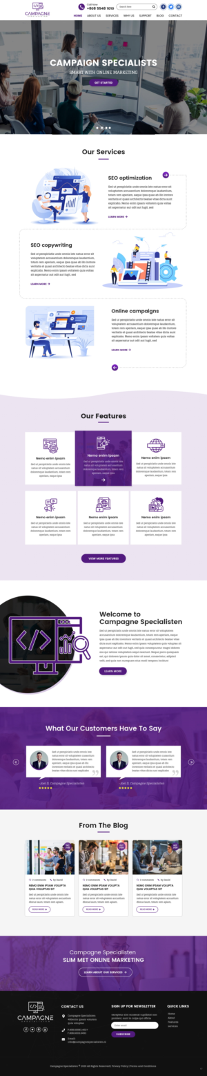 Diseño Web por pb para WAM | Diseño: #24934379