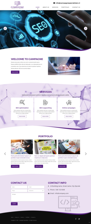 Diseño Web por pb para WAM | Diseño: #24934393