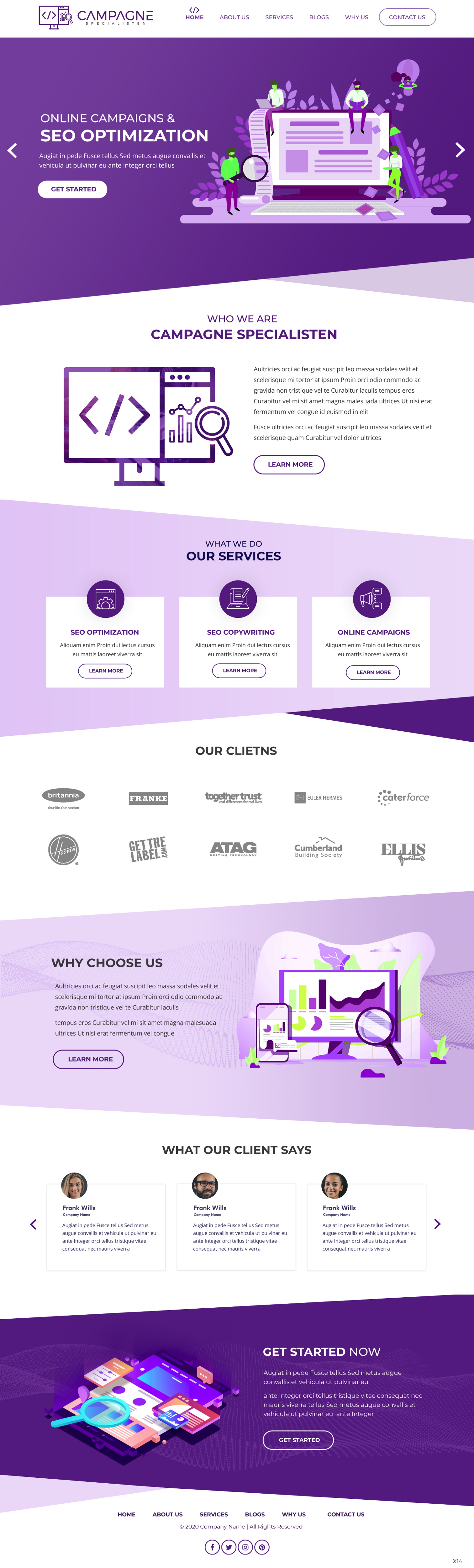 Diseño Web por pb para WAM | Diseño #24934400