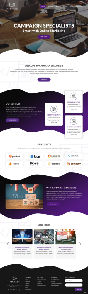 Diseño Web por pb para WAM | Diseño: #24934401