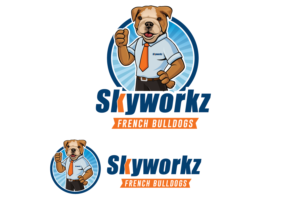 Skyworkz French bulldogs  | Design de Logo par singhania