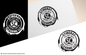 Stingray Clearing LLC. Carrollton Ga 770-653-8078 | Logo Design by Juli creation