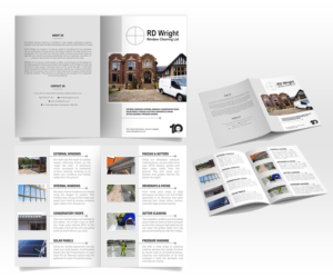 Exterior cleaning company requires a eye catching a5 leaflet | Design de Flyer par Luniere Designs
