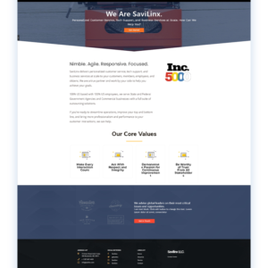 Web Design by Air Spyders for SaviLinx | Design #24996035