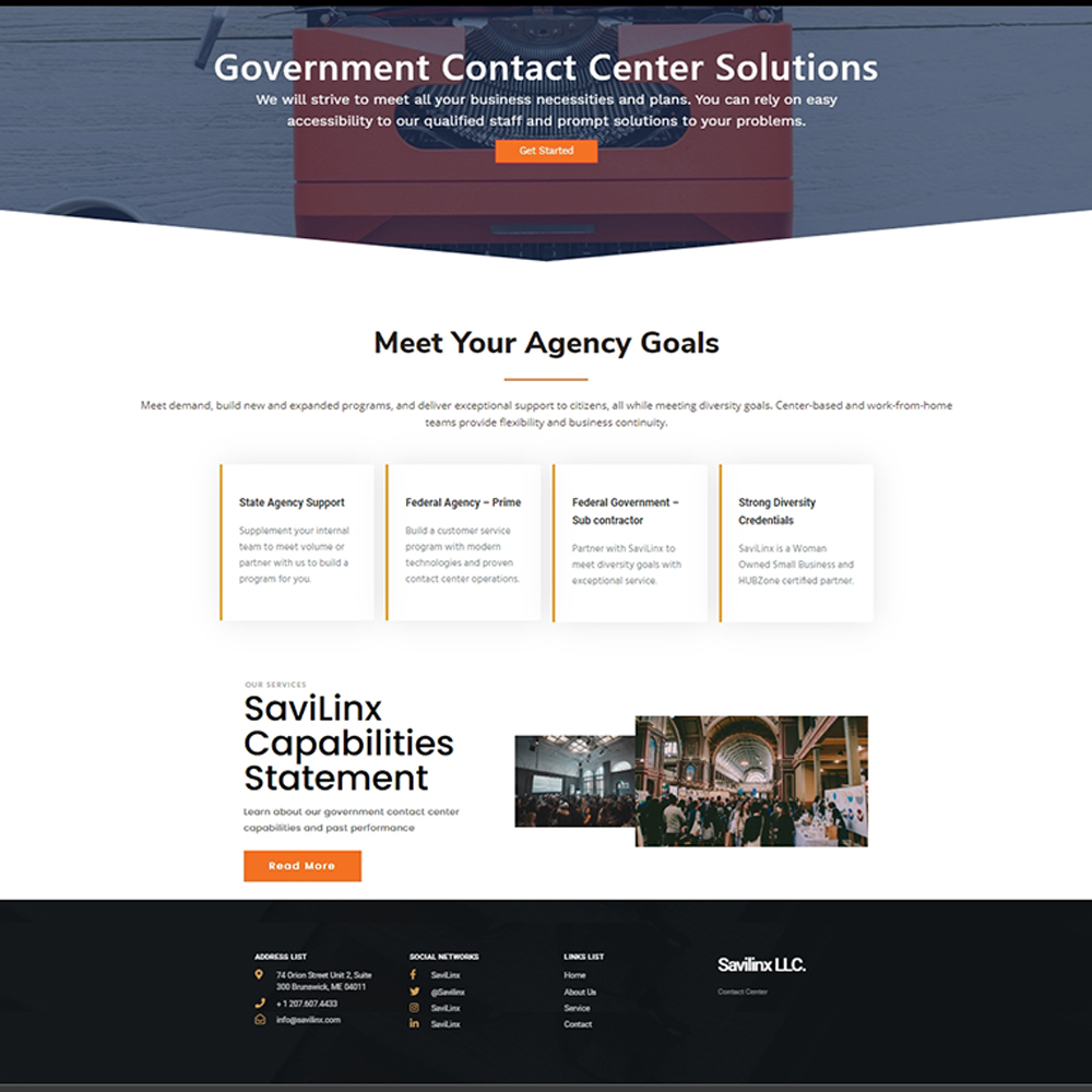 Web Design by Air Spyders for SaviLinx | Design #24996057
