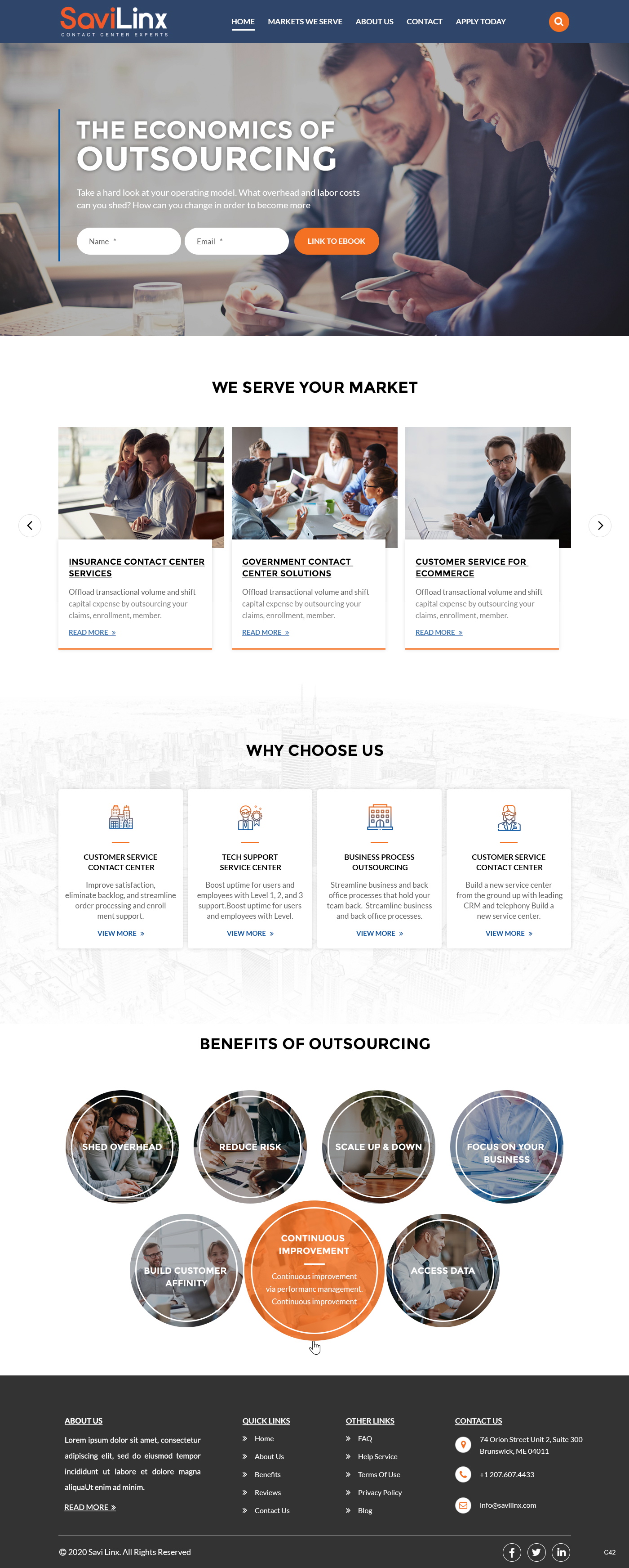 Web Design by pb for SaviLinx | Design #24942155