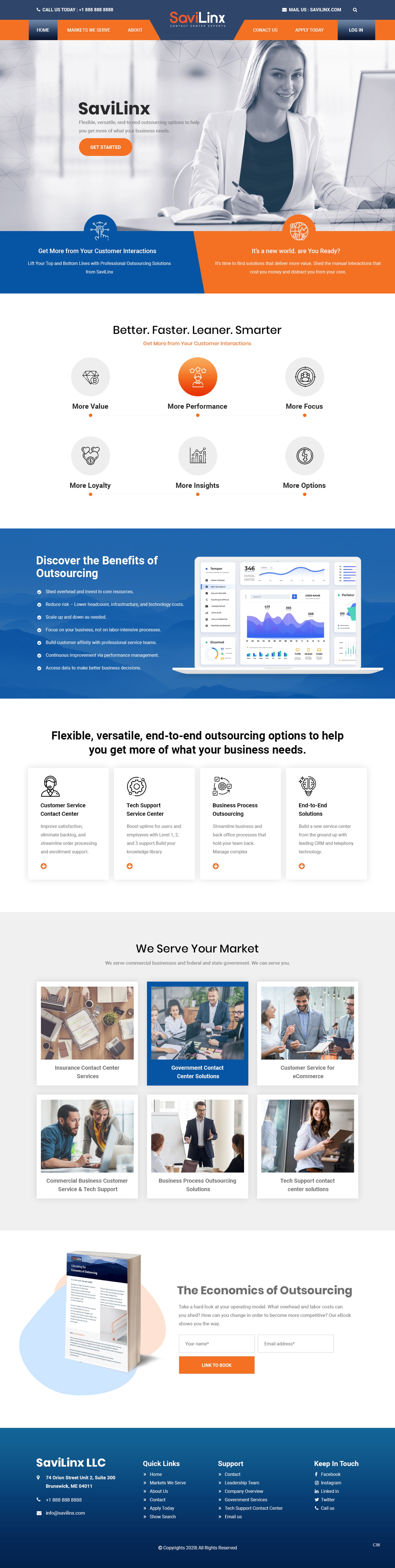 Web Design by pb for SaviLinx | Design #24942156