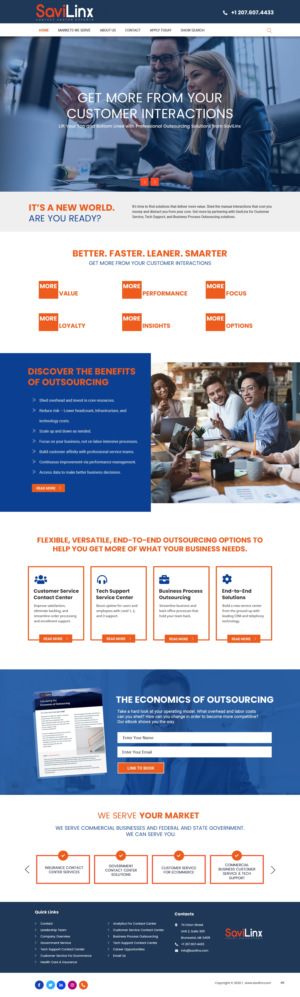 Web Design by pb for SaviLinx | Design: #24942166