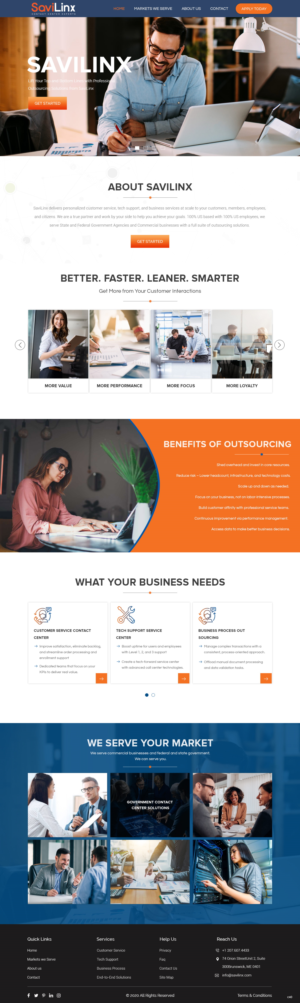 Web Design by pb for SaviLinx | Design: #24956472