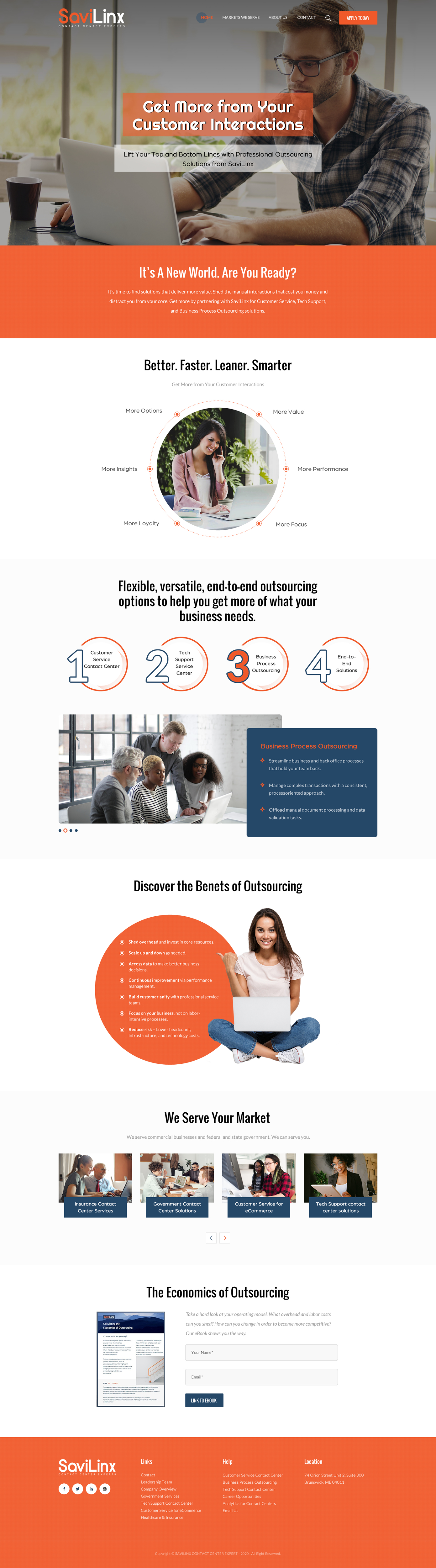 Web Design by rightway for SaviLinx | Design #24954809