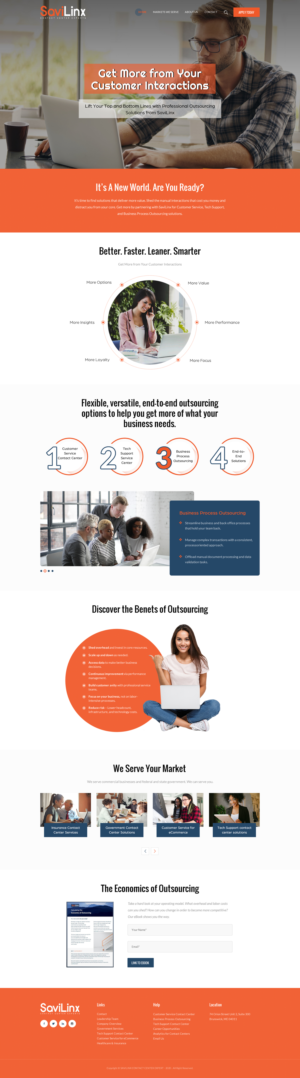 Web-Design von rightway für SaviLinx | Design: #24954809